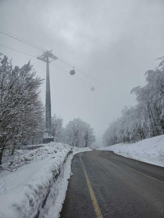 Kocaelide kar yağışı