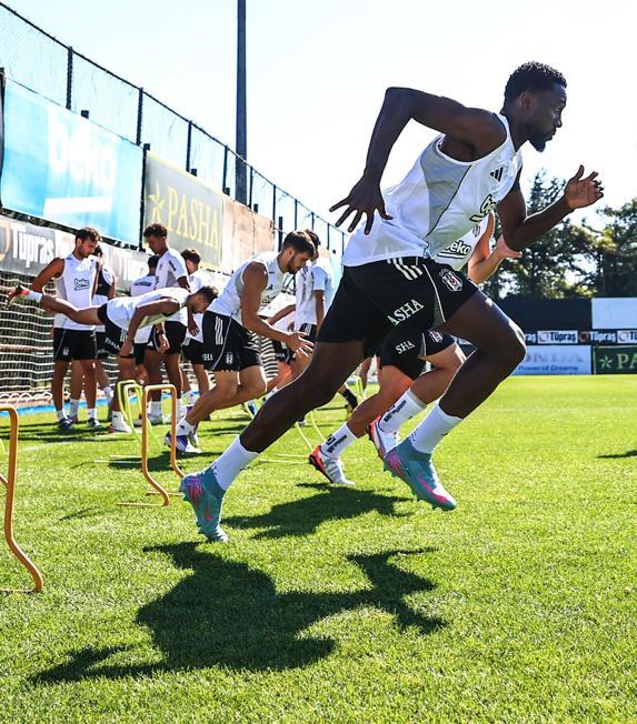 Beşiktaş’ta Ndidi takımla ilk antrenmanına çıktı