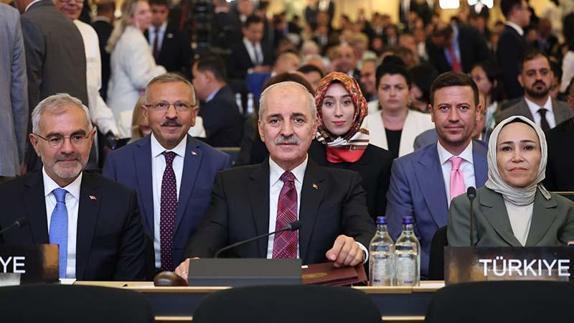 TBMM Başkanı Kurtulmuş’un katılımıyla 6’ncı Dünya Parlamento Başkanları Konferansı Cenevre’de başladı