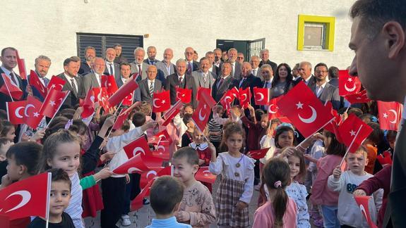 TOBB Başkanı Hisarcıklıoğlu, Bursa’da anaokulu açılışına katıldı