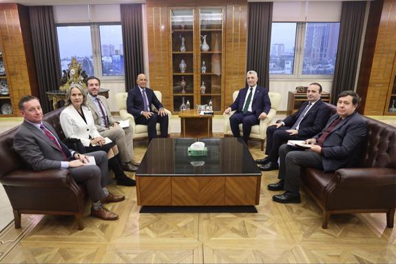 Bakan Bolat, ABD'nin Ankara Büyükelçisi Barrack'ı kabul etti