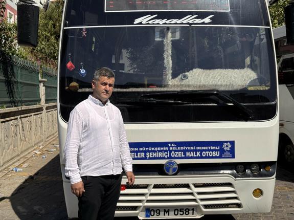 Otobüs şoförü, rahatsızlanan yolcuyu hastaneye yetiştirdi