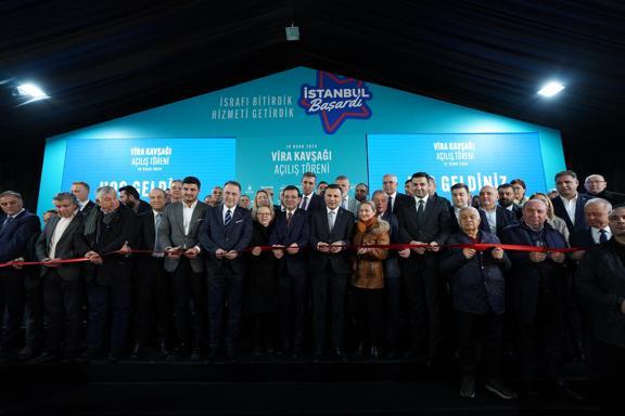 Yenilenen Vira Kavşağı hizmete açıldı