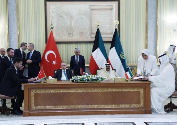 Türkiye ile Kuveyt arasında 4 anlaşma imzalandı