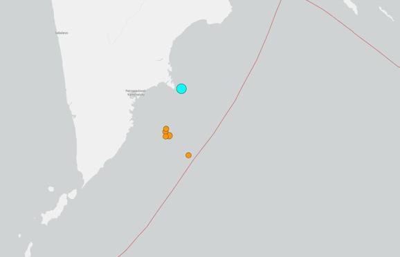 Kamçatka açıklarında 7.4 büyüklüğünde deprem