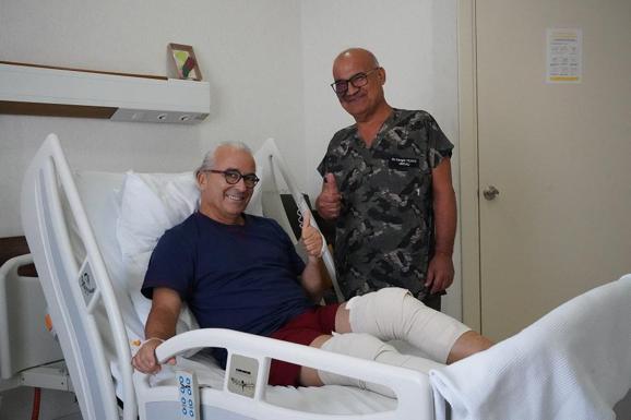 Sanatçı Sabri Özmener, ağrılarından yapay zeka destekli tedaviyle kurtuldu
