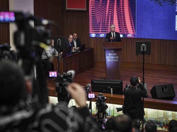 Mansur Yavaş: Ankarada tüm musluklardan su akıyor