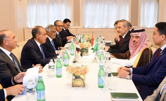 Bakan Fidan, Türkiye-Mısır-Pakistan-Suudi Arabistan Dışişleri Bakanları Toplantısı’na katıldı