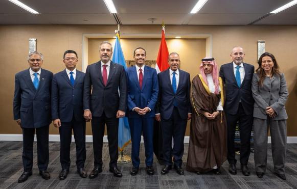 Bakan Fidan, Türkiye-Mısır-Pakistan-Suudi Arabistan Dışişleri Bakanları Toplantısı’na katıldı