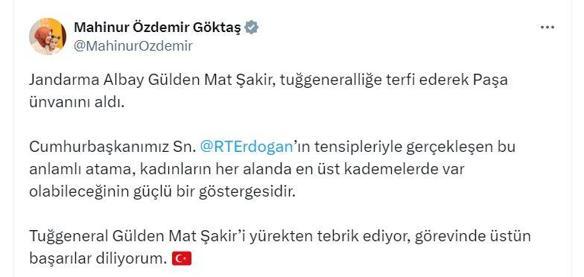 Jandarmanın kadın paşası