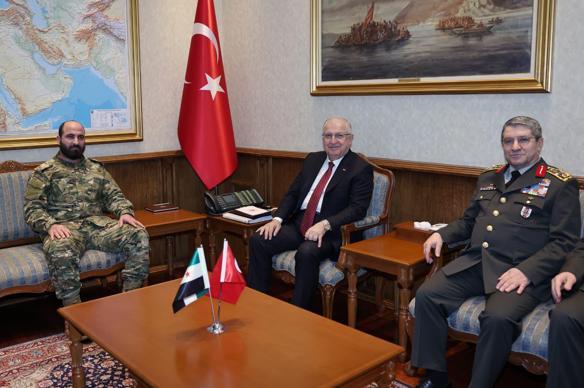 Bakan Güler, Suriye Genelkurmay Başkanı Nasan ile görüştü