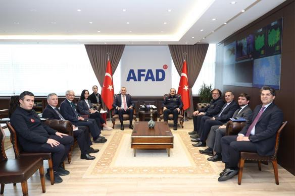 AFAD Başkanı Pehlivan, Gazze Barış Kurulu Yüksek Temsilcisi Mladenovu kabul etti