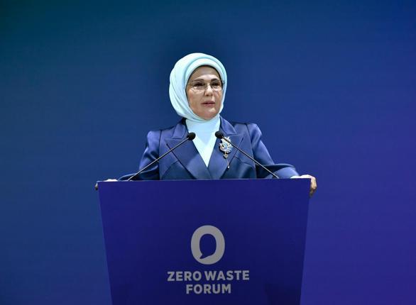 Emine Erdoğan, Sıfır Atık Forumu Bakanlar Oturumunda konuştu