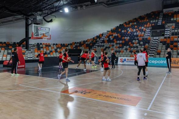 A Milli Kadın Basketbol Takımı, Slovakya maçı hazırlıklarına başladı