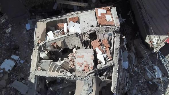 Gebzede çöken binanın enkazı savcıların incelemesi sonrası kaldırılacak