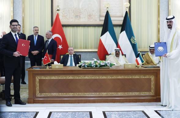 Türkiye ile Kuveyt arasında 4 anlaşma imzalandı