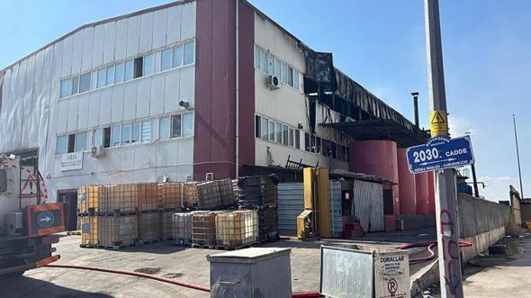 Ankarada fabrika yangını