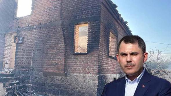 Bakan Kurum: Çanakkale'de hasar tespit çalışmaları başladı