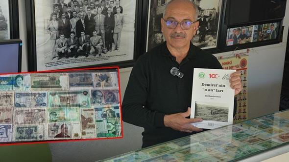 Manisalı fotoğrafçı 50 ülkenin paralarıyla koleksiyon oluşturdu