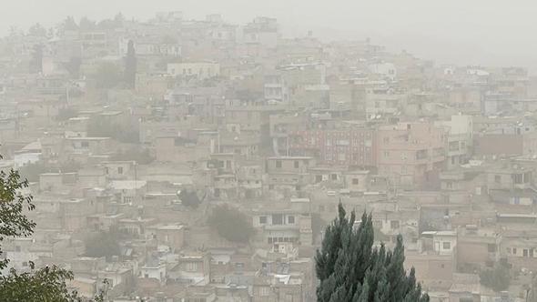 Şanlıurfa’da toz taşınımı