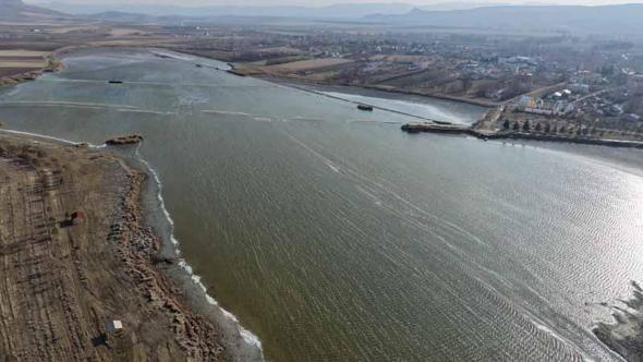 Kasım yağışları, kuruyan Ulaş Gölü'ne 'ilaç' oldu