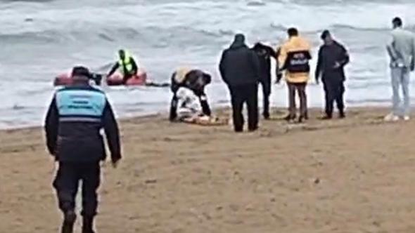 Bartın'da alabora olan lastik bottaki 2 kişi kurtarıldı