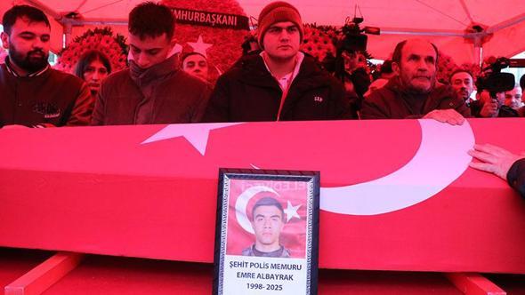 Şehit polis memuru, memleketi Samsun’da toprağa verildi
