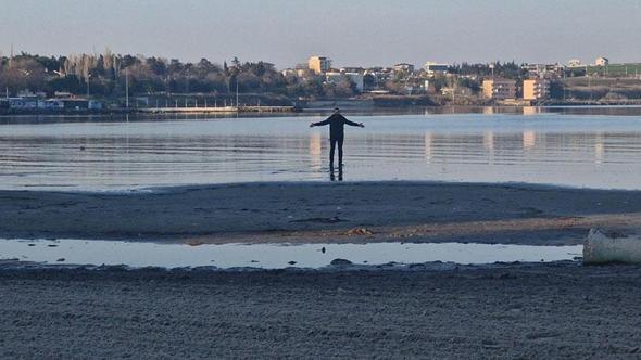 Tekirdağ’da deniz 20 metre çekildi