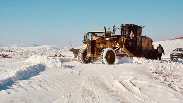 Siirt'te karla mücadele