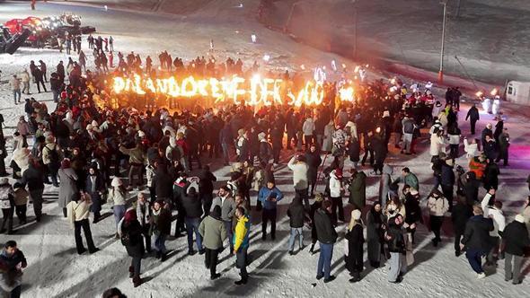 Palandöken'de görkemli sezon açılışı