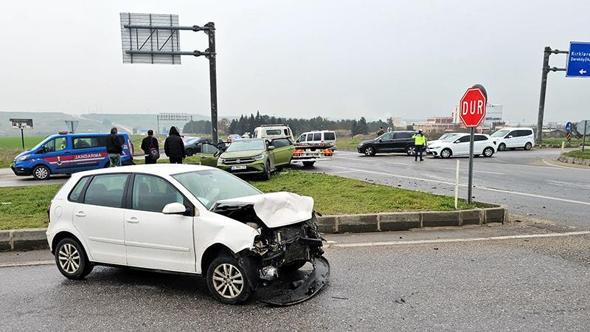 Edirne’de otomobiller çarpıştı; 7 yaralı