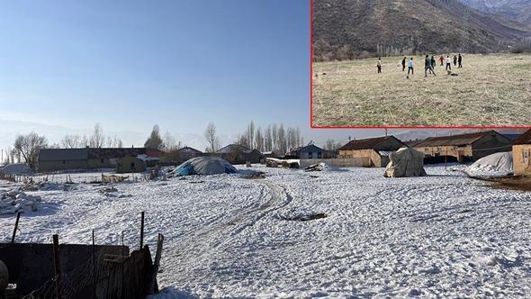 Hakkari’nin bir ilçesinde dondurucu soğuk, diğerinde bahar havası