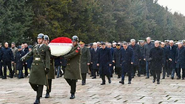 Atatürk'ün Ankara'ya gelişinin 106'ncı yıl dönümü kutlandı