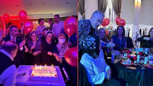 Kanseri yenenler yeni yılı birlikte kutladı