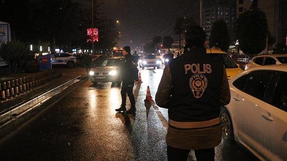 Kayseri'de 'yılbaşı' denetimi gerçekleştirildi