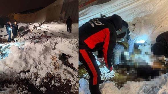 Siirt’te karın ağırlığıyla 3 ahırın çatısı çöktü; çok sayıda hayvan öldü