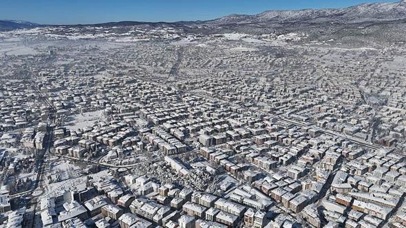 Kar yağışı durdu, Bolu dondu