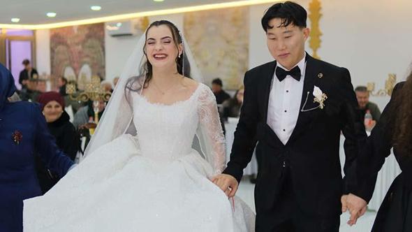 Rize’ye Güney Kore’den damat