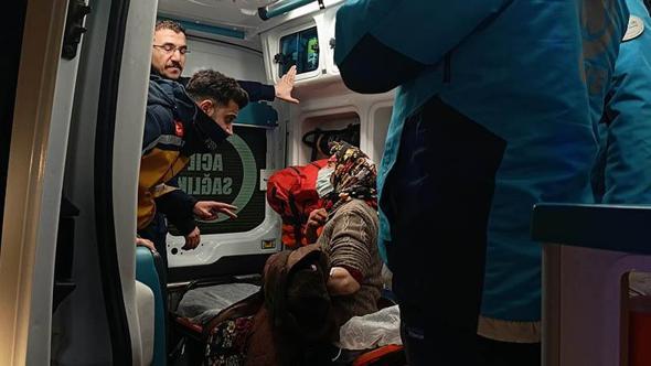 Tunceli’de UMKE ekipleri, yolu kardan kapanan köylerdeki 3 hastaya ulaştı