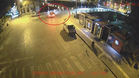 Amasya’da trafik kazaları KGYS kameralarına yansıdı