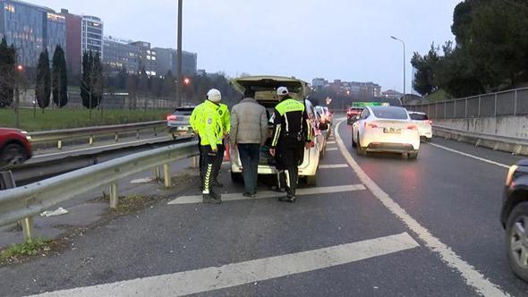 İstanbul'da dronlu 'Taralı Alan' denetimi; 23 sürücüye 44 bin lira ceza yazıldı