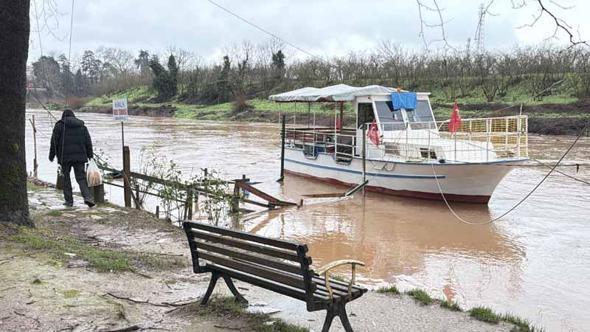 Bartın Irmağı'nın su seviyesi yükseldi
