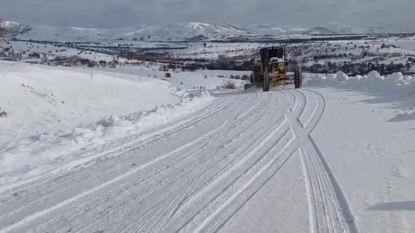 Elazığ’da 482 köy yolu kardan ulaşıma kapandı