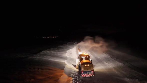 Bayburt'ta 81 köy yolu kardan kapandı