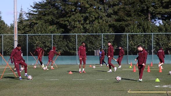 Trabzonspor Kasımpaşa maçı hazırlıklarını sürdürdü