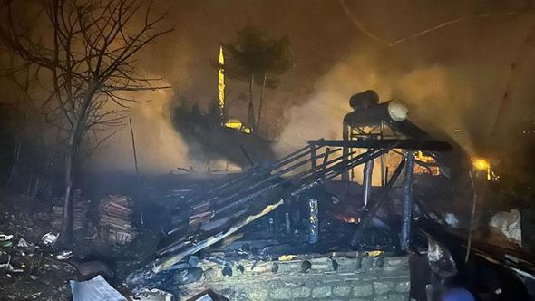 Tokat’ta ev yangını