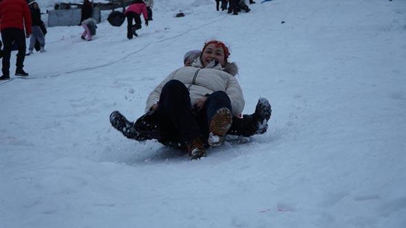 Ayder Kardan Adam Kış Festivali'nde ikinci gün heyecanı