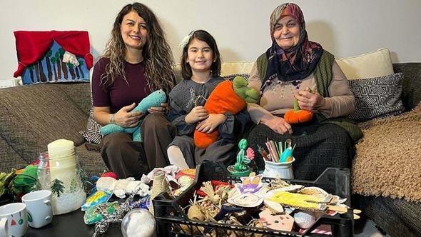 Bu ailede üç kuşaktır atıklar oyuncağa dönüşüyor