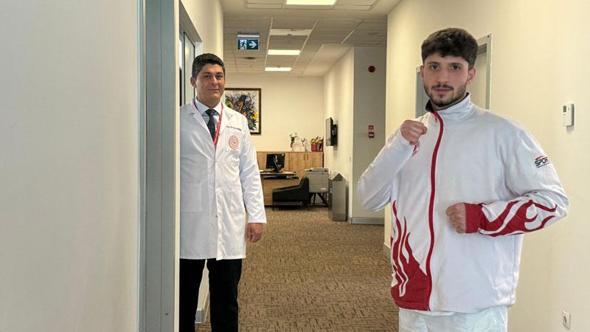 Spor cerrahisi ameliyatından 5 ay sonra şampiyon oldu