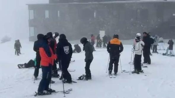 Kartalkaya'da sömestir yoğunluğu